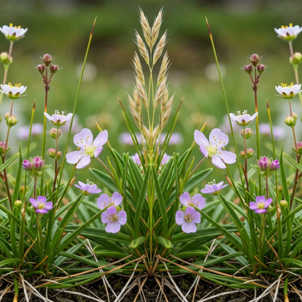 Alpine Kräuter und Pflanzen